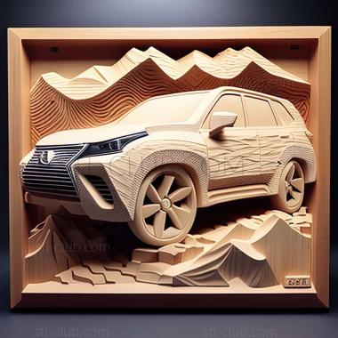 3D мадэль Lexus LX (STL)